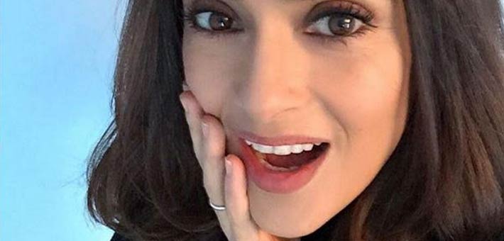 سملى حايك بقصة شعر جديدة