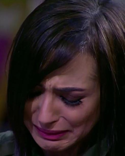 بكاء ساندي على الهواء