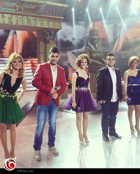 طلاب Star Academy مع الآثار المصرية