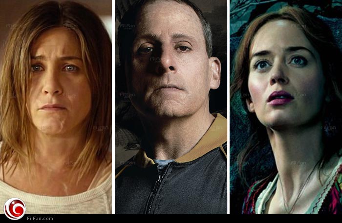 إميلي بلانت وستيف كاريل وجينيفر أنيستون من أبرز المرشحين لجوائز &quot;جولدن جلوب&quot; في 2015