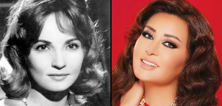 لطيفة والفنانة شادية