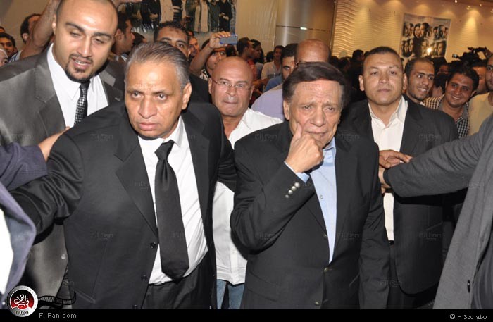 الزعيم أثناء العرض الخاص