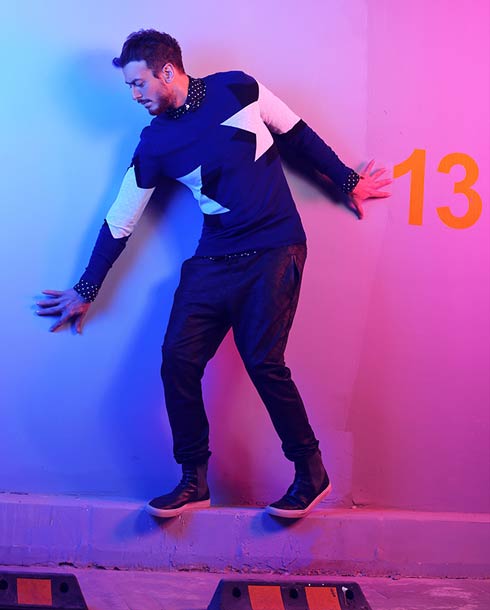 سعد لمجرد من جلسة التصوير