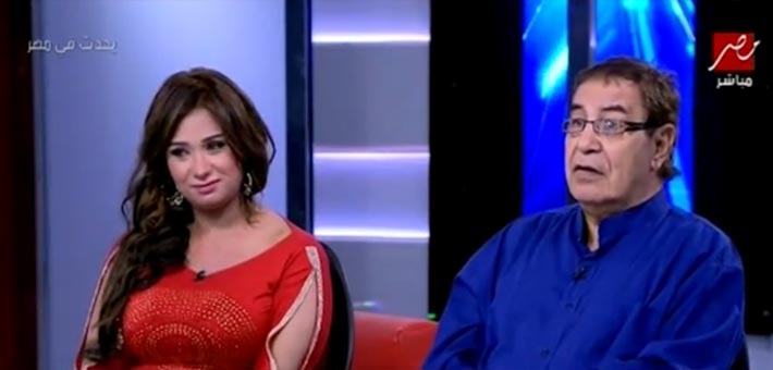 سعيد طرابيك وزوجته سارة طارق في أول ظهور إعلامي لهما