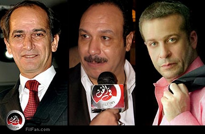 شريف منير وخالد صالح وهشام سليم