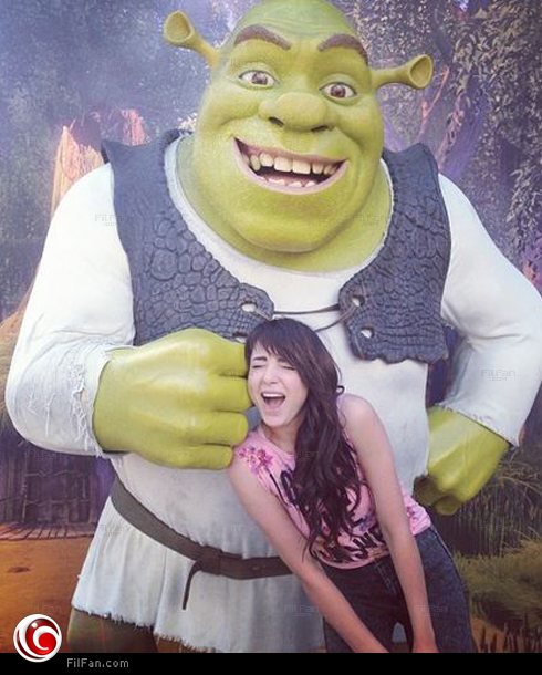 ساندي مع الغول Shrek