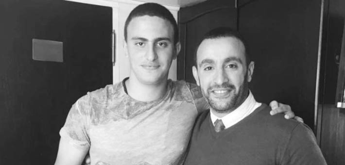 أحمد السقا وابنه ياسين