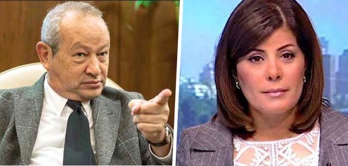 أماني الخياط ونجيب ساويرس