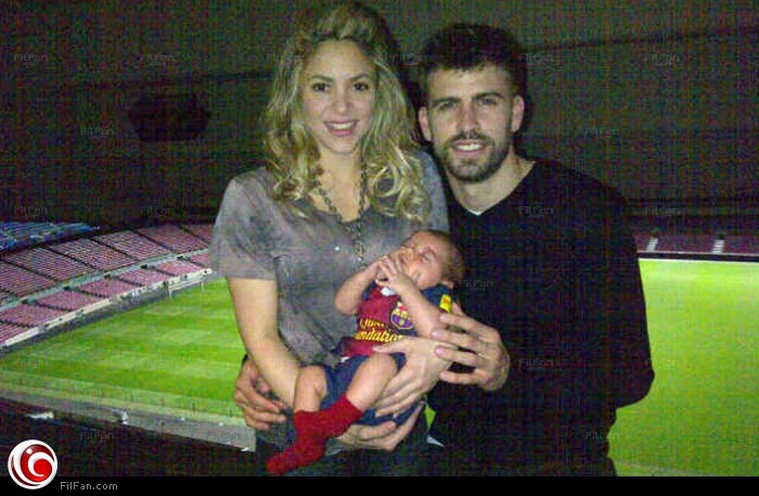 بيكيه وشاكيرا وميلان