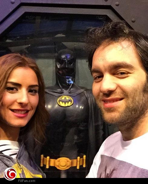 شريف وريها مع &quot;باتمان&quot;