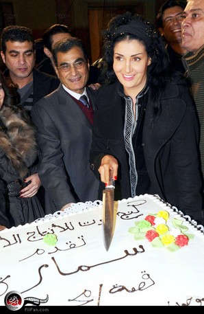 غادة عبد الرازق تحتفل ببدء تصوير &quot;سمارة&quot; 