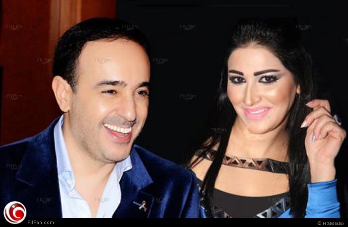 صابر وخطيبته إخلاص