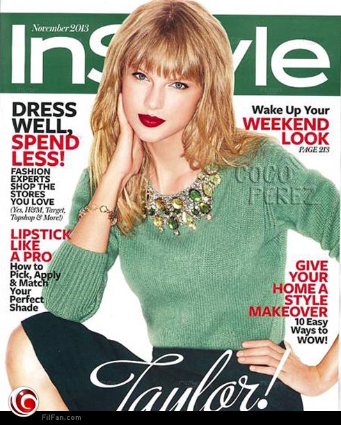 تايلور سويفت على غلاف  &quot; InStyle&quot; 