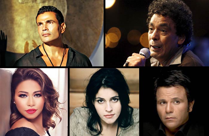 نجوم حفلات شهر أغسطس 2017