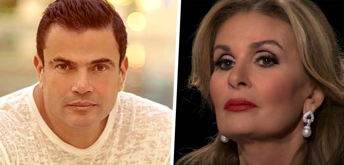 يسرا وعمرو دياب 