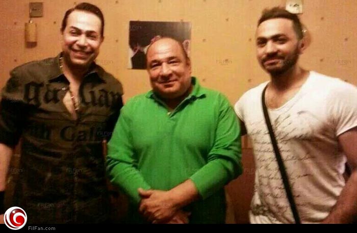 صورة من لقاء تامر وحكيم