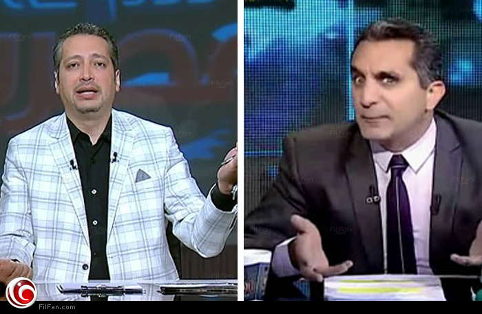 باسم يوسف وتامر أمين