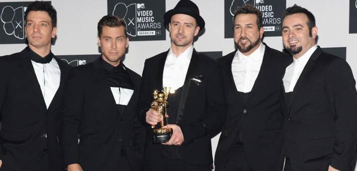 أعضاء فريق NSYNC 