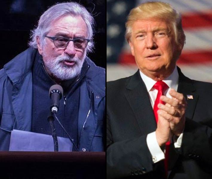 ترامب وروبرت دي نيرو