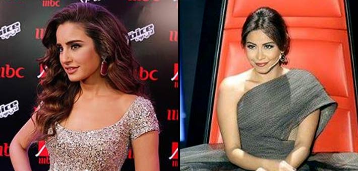 شيرين وإيميه صياح