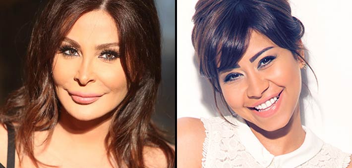 شيرين وإليسا