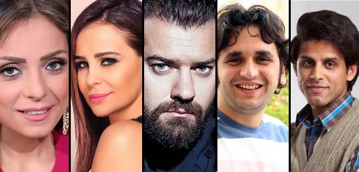 حمدي الميرغني ومصطفى خاطر وعمرو يوسف وكارول سماحة وريم البارودي