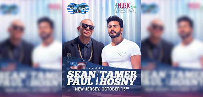 تامر حسني وشون بول