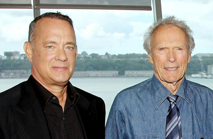 كلينت إيستوود وتوم هانكس