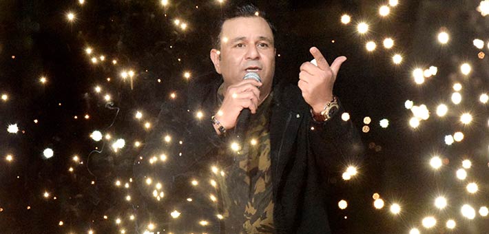 محمد فؤاد في الحفل