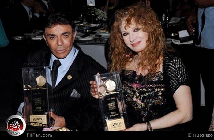 نيللي وسمير صبري كانا بين المكرمين