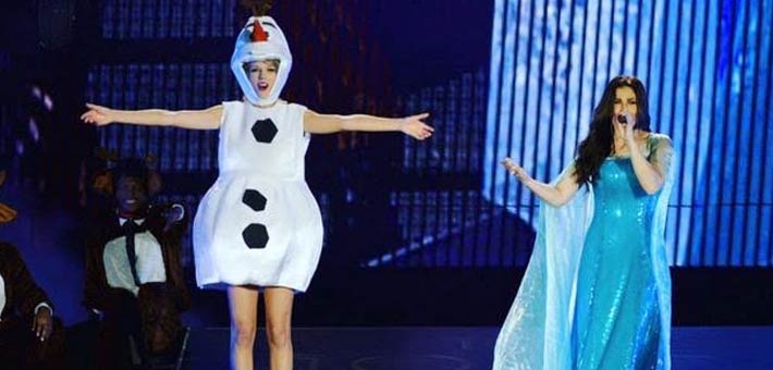 تايلور سويفت بملابس &quot;أولف&quot;