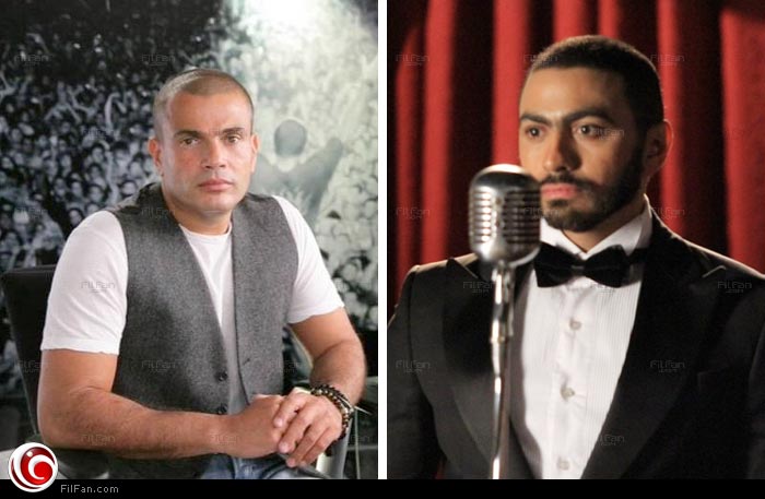 تامر حسني وعمرو دياب