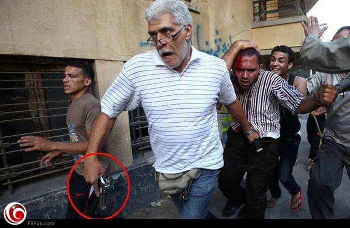 النهري خلال الاشتباكات