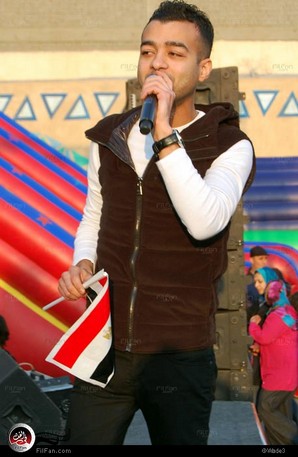 هيثم خلال الحفل