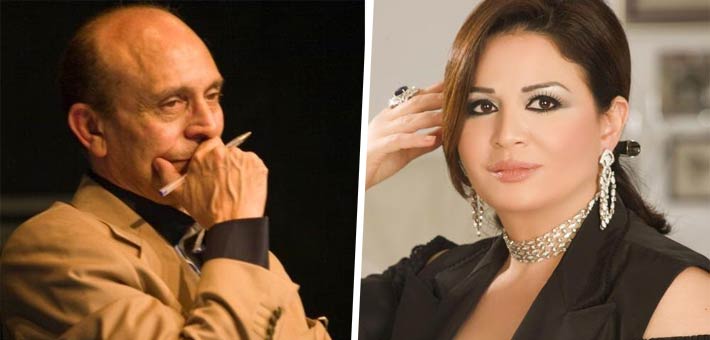 إلهام شاهين ومحمد صبحي