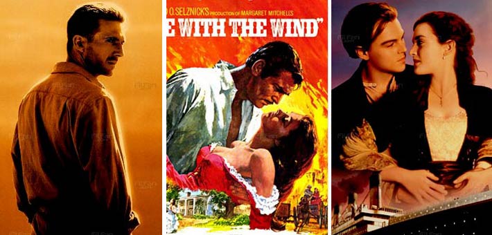 أفلام نالت عدد مرات كبير من الترشح للأوسكار والفوز به