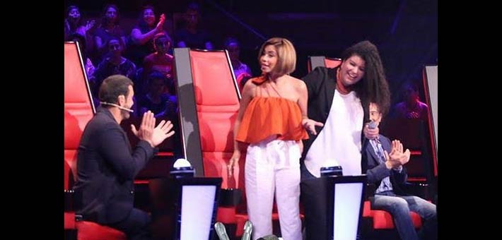 كاظم يصفق لشيرين بعد أن خطفت سارة عكرود