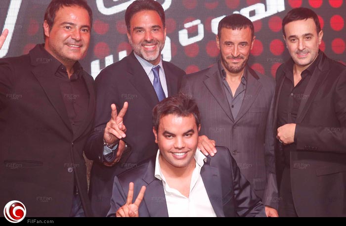 لجنة التحكيم مع مراد بوريقي ومازن حايك