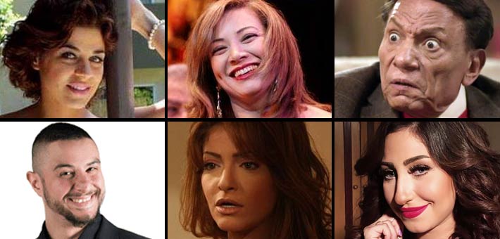 عادل إمام وانتصار وعلا غانم وبوسي ومنى هلا وأحمد الفيشاوي من بين من أثاروا الجدل خلال 2015 بتصريحاتهم