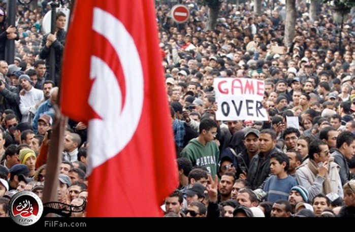 الثورة التونسية أطاحت ببن علي