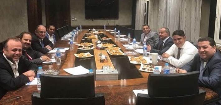 رؤساء مجالس الإدارات والأعضاء المنتدبون للشركات المالكة لقنوات dmc ، وontv، والحياة، وcbc، والنهار