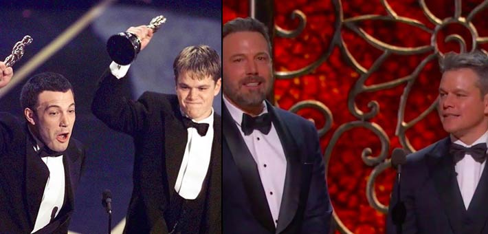 ديمون وأفليك وفرق 20 عاما!