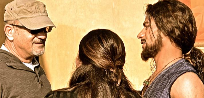 محمد رمضان وشريف عرفة من فيلم &quot;الكنز&quot;