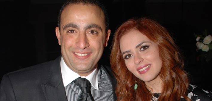 السقا وزوجته مها الصغير