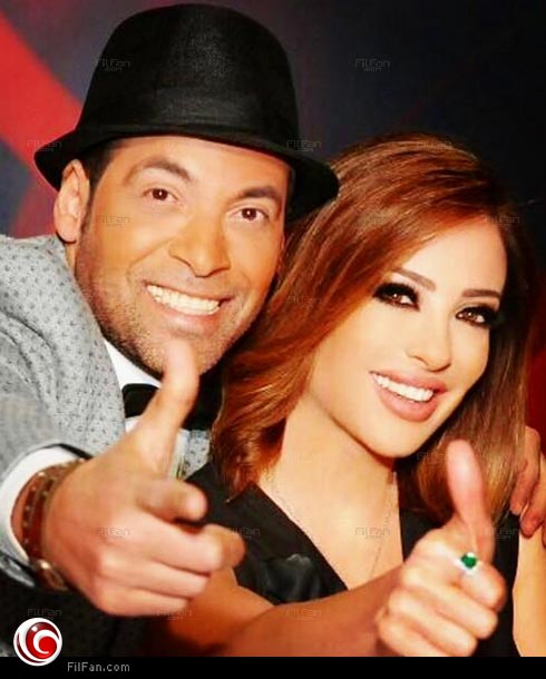 وفاء الكيلاني مع سعد الصغير