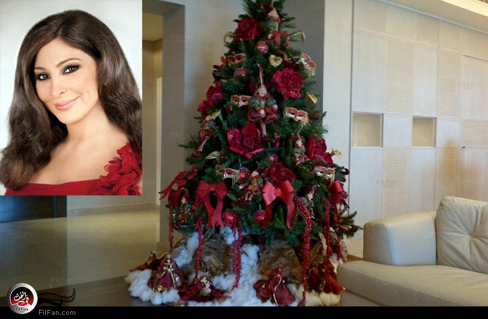 إليسا تتغلب على نانسي وهيفاء ونوال بشجرة عيد الميلاد