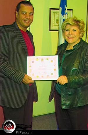 تكريم ياسر عبد الرحمن ضمن فعاليات المهرجان المصري في كندا