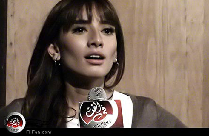 الفنانة زينةأثناء لقائها مع موقع في الفن