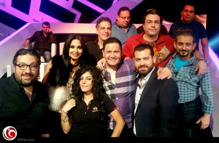 صورة من كواليست التصوير