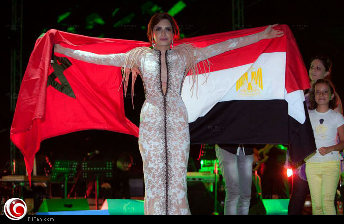 آمال في حفل تطوان